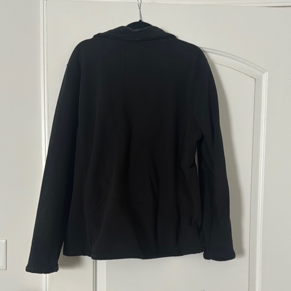 The North Face Morning Glory Classic Black Fleece Jacket - Picture 2 of 8